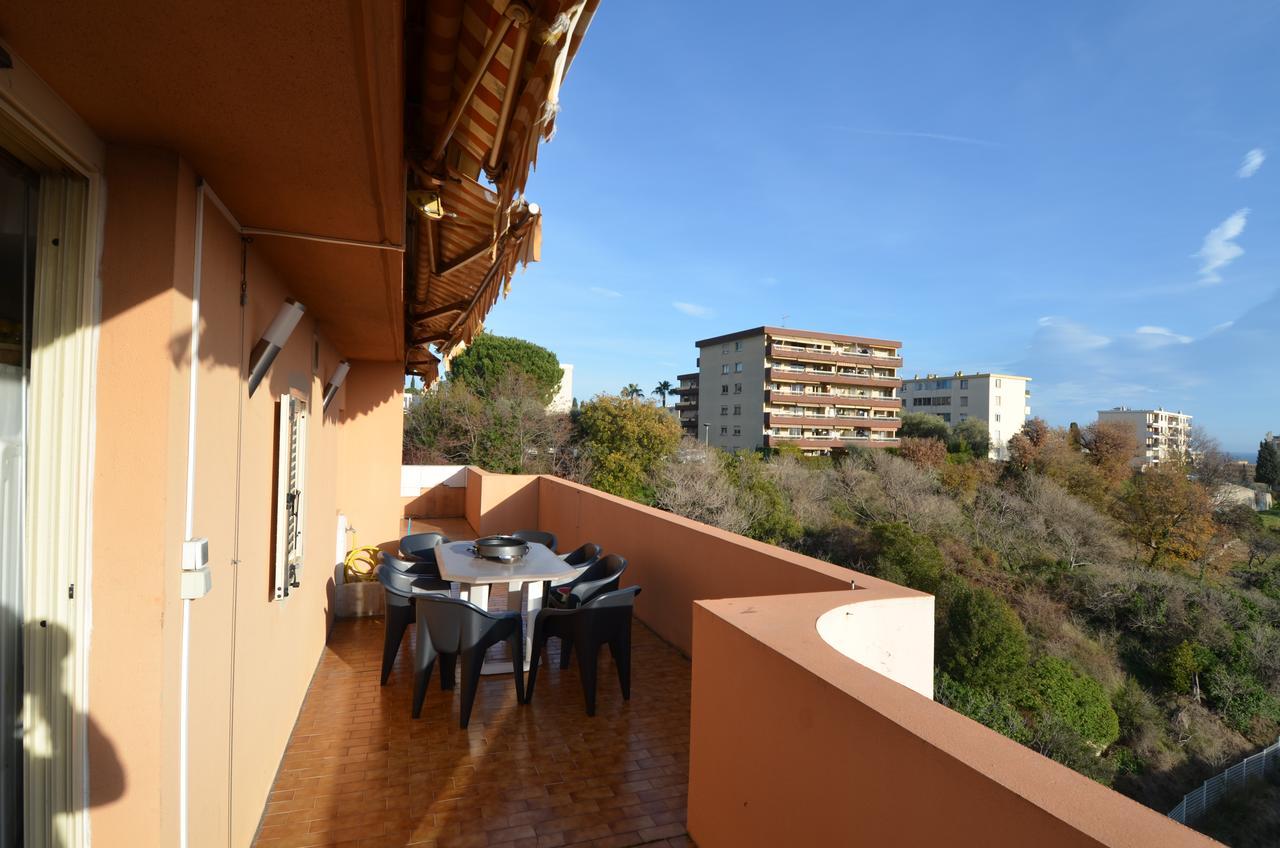Appartement Rooftop 8 Personnes Grande Terrasse Avec Parking Quartier Aeroport Nice Exteriör bild