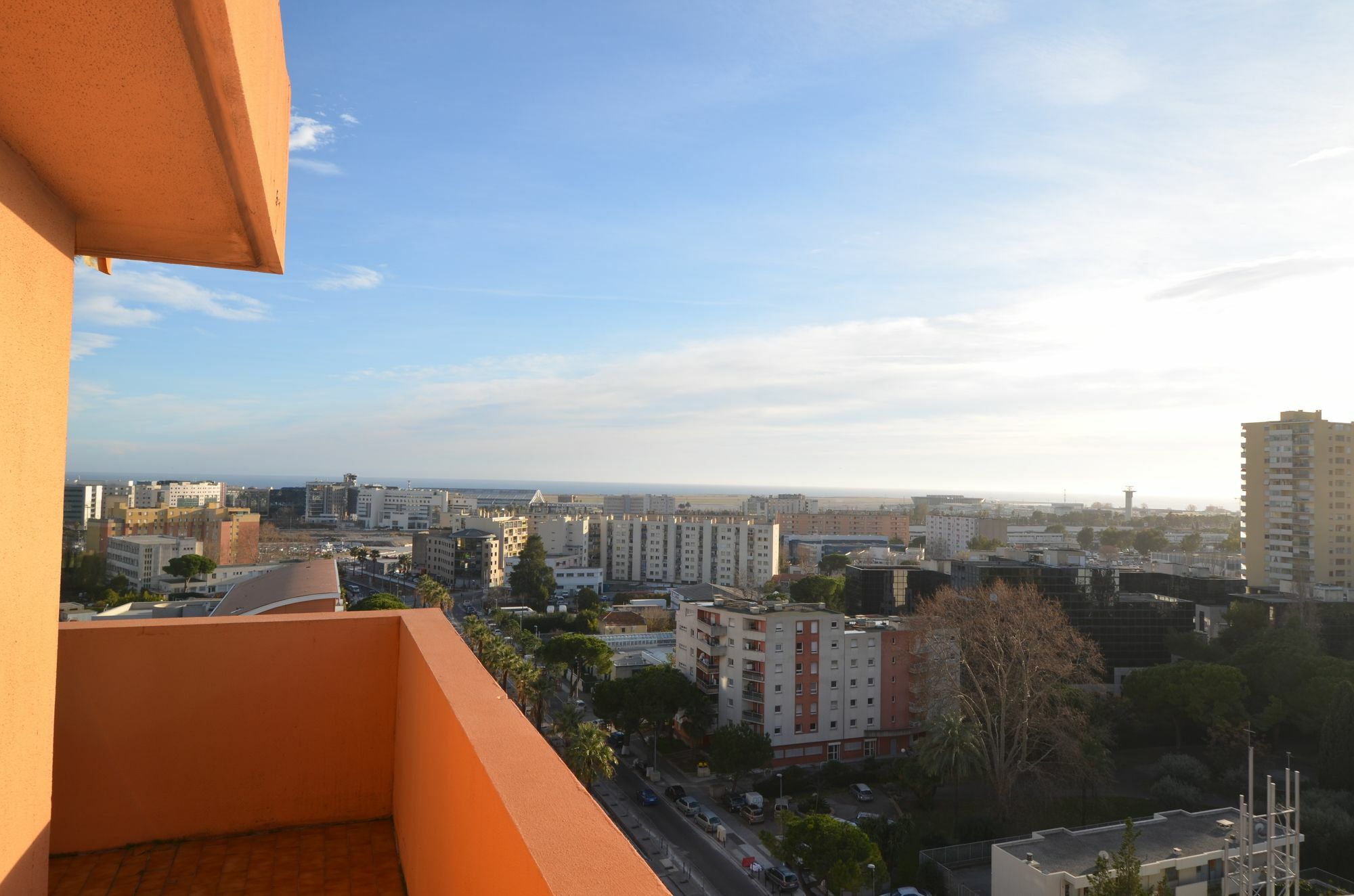 Appartement Rooftop 8 Personnes Grande Terrasse Avec Parking Quartier Aeroport Nice Exteriör bild
