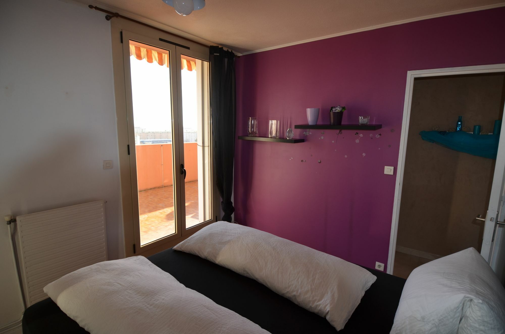 Appartement Rooftop 8 Personnes Grande Terrasse Avec Parking Quartier Aeroport Nice Exteriör bild